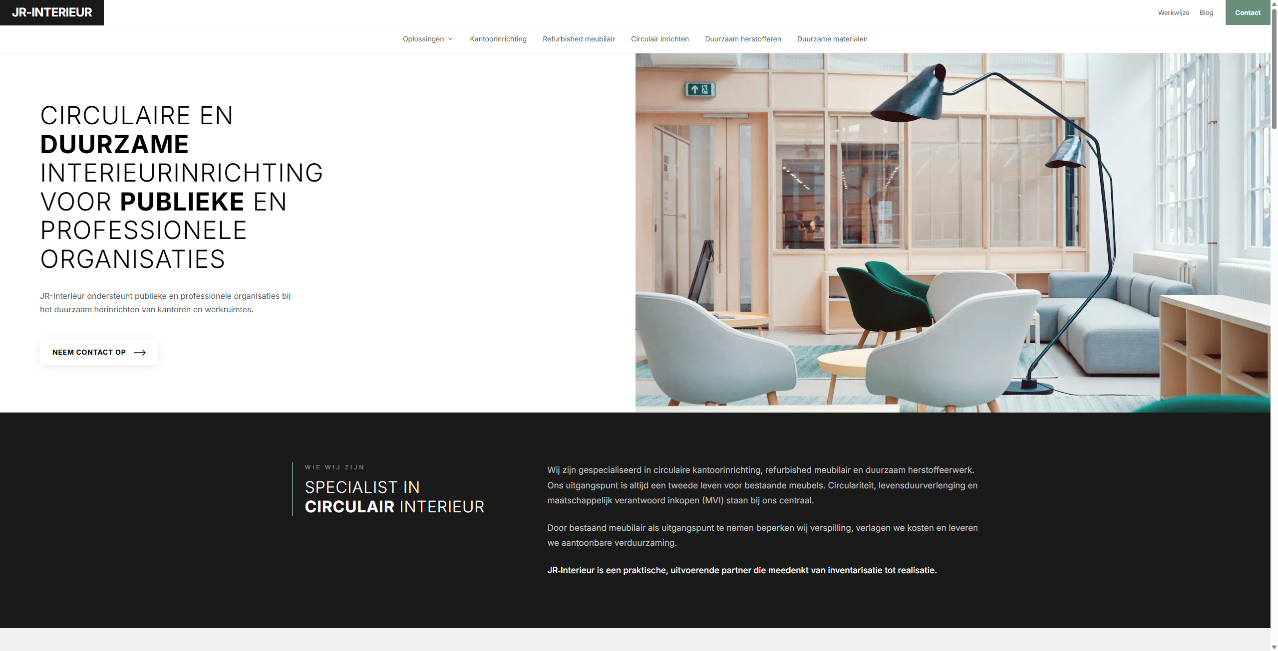 JR-Interieur website