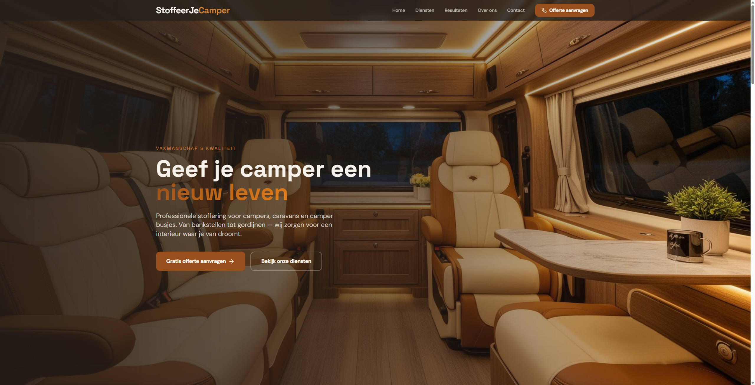 StoffeerJeCamper website